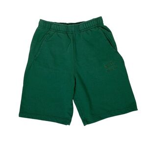 Nike green sweat shorts size small